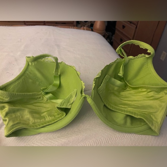 Lane Bryant beautiful Lacey green bra in size 44DD. - Picture 2 of 3